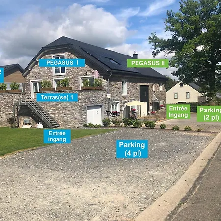 住宿加早餐酒店 Pegasus Ii - Familiale De Luxe Avec Sauna Privatif Et Coin Repas